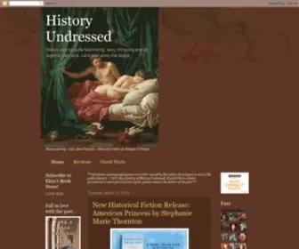 Historyundressed.com(History Undressed) Screenshot