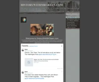 Historywithmrgreen.com(History With Mr) Screenshot