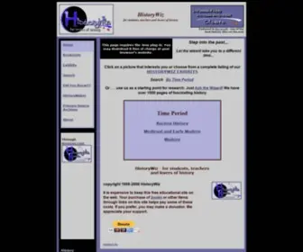 Historywiz.org(For students) Screenshot