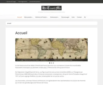 Histourismo.fr(Monuments historiques) Screenshot