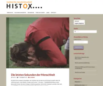 Histox.de(Zeitgeschichte, Rechtsgeschichte, Stadtgeschichte) Screenshot