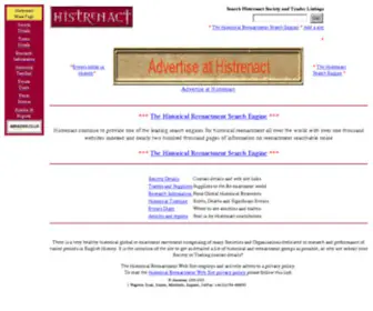 Histrenact.co.uk(Histrenact Main Page) Screenshot