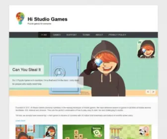 Histudiogames.com(Puzzle games for everyone) Screenshot