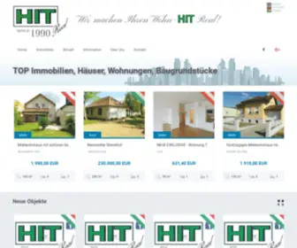 Hit-Real.com(Hit-Real Immobilien) Screenshot