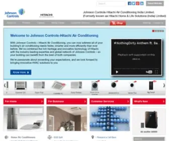 Hitachi-Hli.com(Air Conditioner) Screenshot