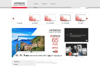 Hitachi-TV.cz(Hitachi TV) Screenshot