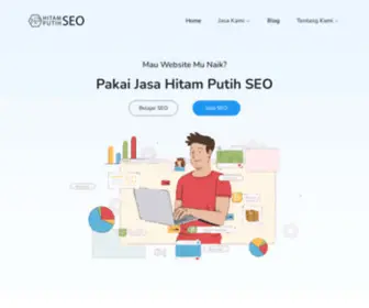 Hitamputihseo.com(Digital Marketing Agency) Screenshot