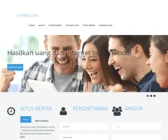 Hitbr8.com(Hasilkan uang dari internet tanpa modal) Screenshot