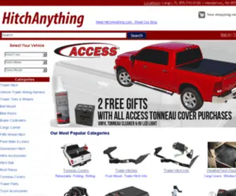 Hitchanything.com(Trailer Hitches) Screenshot