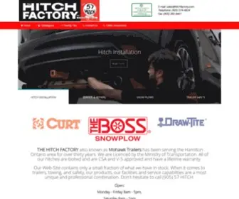 Hitchfactory.com(The Hitch Factory) Screenshot