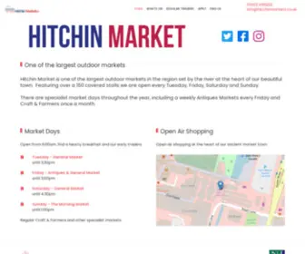 Hitchinmarkets.co.uk(Hitchin Market) Screenshot