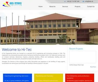 Hitec.lk(Hi-Tec Engineering Works) Screenshot