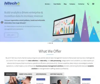 Hitechbpo.com(Hitech BPO) Screenshot