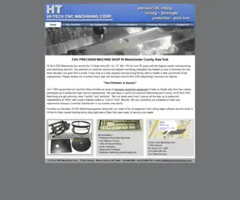 Hitechcncmachining.com(Hi-Tech CNC Machining) Screenshot