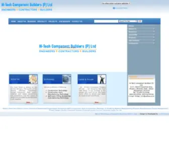 Hitechcompetent.com(Hi Tech Builders) Screenshot
