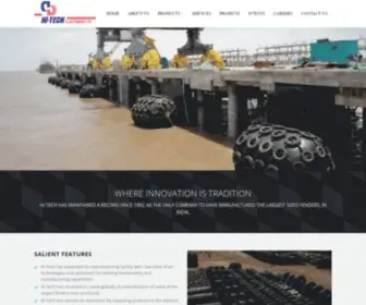 Hitechelastomers.com(HITECH ELASTOMERS LTD) Screenshot