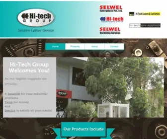 Hitechgroupindia.com(Solution) Screenshot