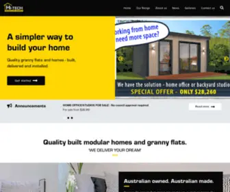 Hitechhomes.com.au(Hi-Tech Homes) Screenshot