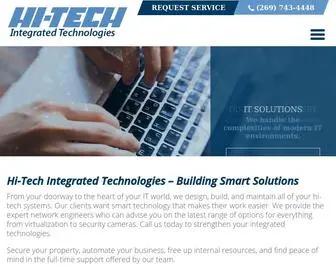 Hitechint.com(Hi-Tech Integrated Technologies) Screenshot