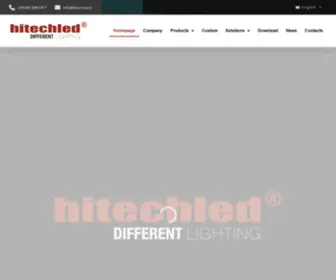 Hitechled.com(Soluzioni Led per comunicare e illuminare) Screenshot