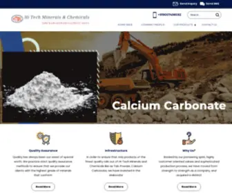 Hitechmineralschemicals.com(HI-TECH MINERALS & CHEMICALS) Screenshot