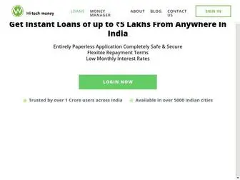 Hitechmoney.online(Instant Personal Loan) Screenshot