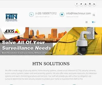 Hitechnour.com(HiTechNour For Integrated Security Solutions) Screenshot