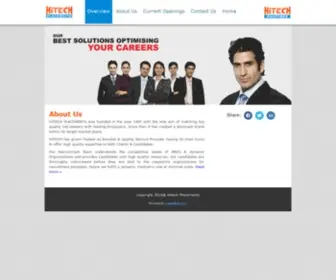 Hitechplacements.co.in(Job Openings in Hitech Placements) Screenshot