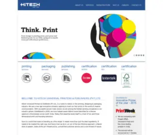 Hitechprintsolutions.net(Offset printers in Coimbatore) Screenshot