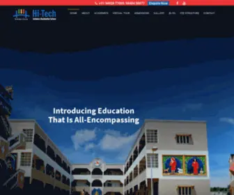 Hitechscholars.com(Hi-Tech Scholars Residential High School) Screenshot