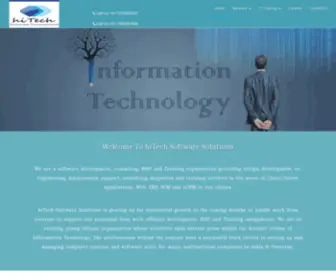 Hitechsoftware.in(Hitech Software Solution) Screenshot