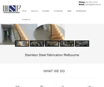 Hitechstainless.com.au(Stainless Steel Fabrication) Screenshot