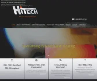 Hitechsteel.com(HiTech Steel) Screenshot