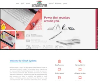 Hitechsystemstpt.com(Hi-Tech Systems, Tirupati) Screenshot