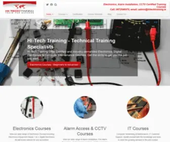 Hitechtraining.ie(Hi-Tech Training) Screenshot