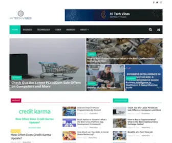 Hitechvibes.com(Hi Tech Vibes) Screenshot
