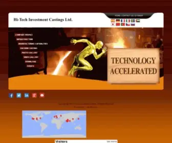 Hitecind.com(HI-TECH INVESTMENT CASTINGS PRIVATE LIMITED) Screenshot