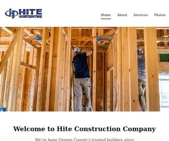 Hiteconstructioncompany.com(Hite Construction Company) Screenshot