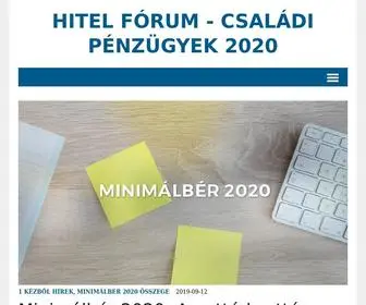 Hitelforum.hu(Hitel fórum) Screenshot