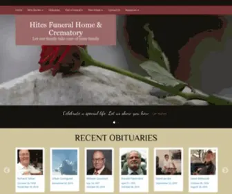 Hitesfhandcrematory.com(Hites Funeral Home & Crematory in Henderson) Screenshot