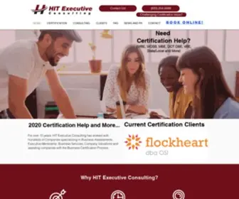 Hitexecutiveconsulting.com(WBE Certifications) Screenshot