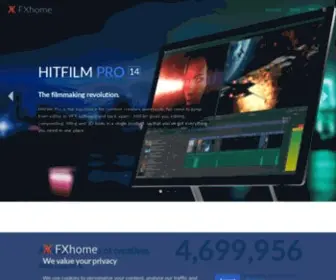 Hitfilm.com(Powerful VFX & video editing software for creators) Screenshot
