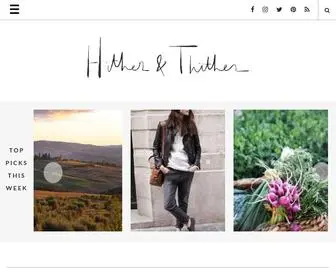 Hitherandthither.net(Lifestyle and Travel Blog) Screenshot