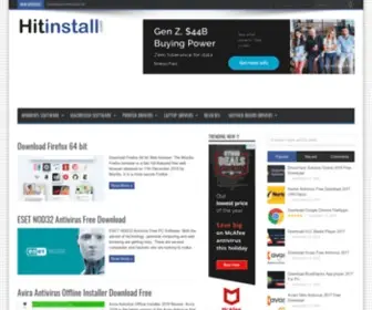 Hitinstall.com(Download Laptop & Printer Drivers and Driver Updates For Free) Screenshot