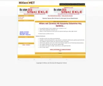 Hitlen.net(Ücretsiz Hit Kazanma Sistemi) Screenshot