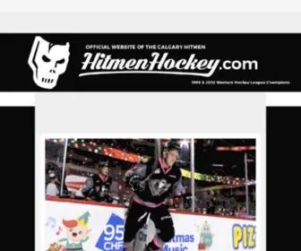 Hitmenhockey.com(Calgary Hitmen) Screenshot