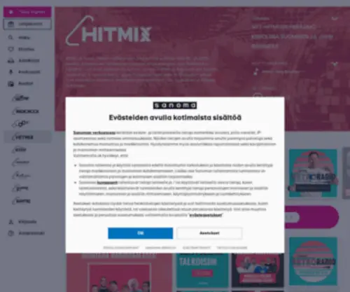Hitmix.fi(Supla) Screenshot