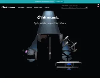 Hitmusic.eu(HIT MUSIC : Spécialiste en matériel Son et Lumière Simple Map) Screenshot