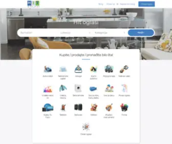 Hitoglasi.com(Sajt za oglase) Screenshot