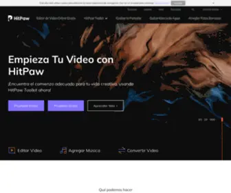 Hitpaw.es(El Potente Editor de Video) Screenshot